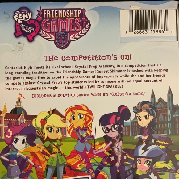 My Little Pony Equestria Girls Friendship Games DVD video - Picture 4 of 12